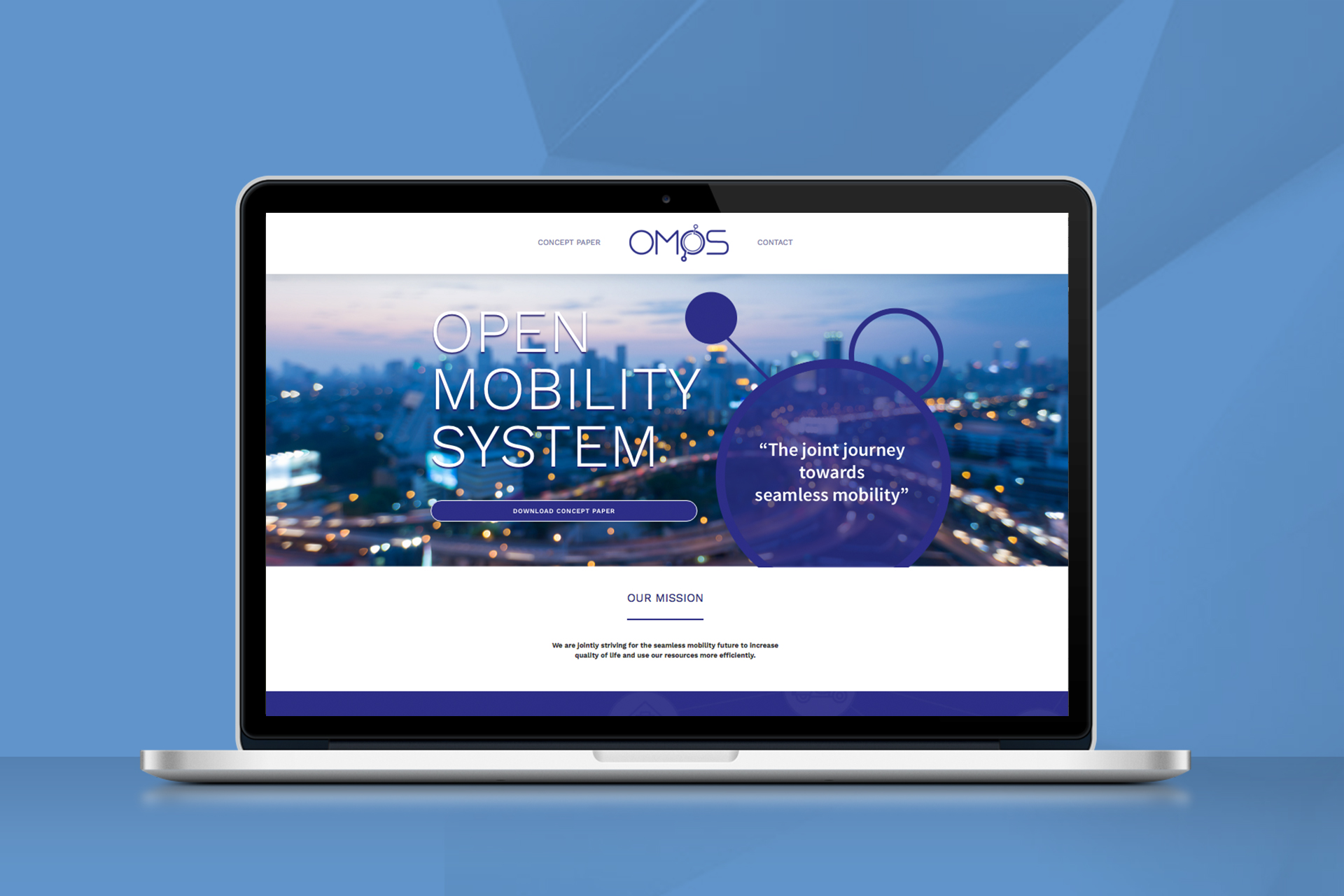 Corporate Design für das Mobilitätssystem OMOS